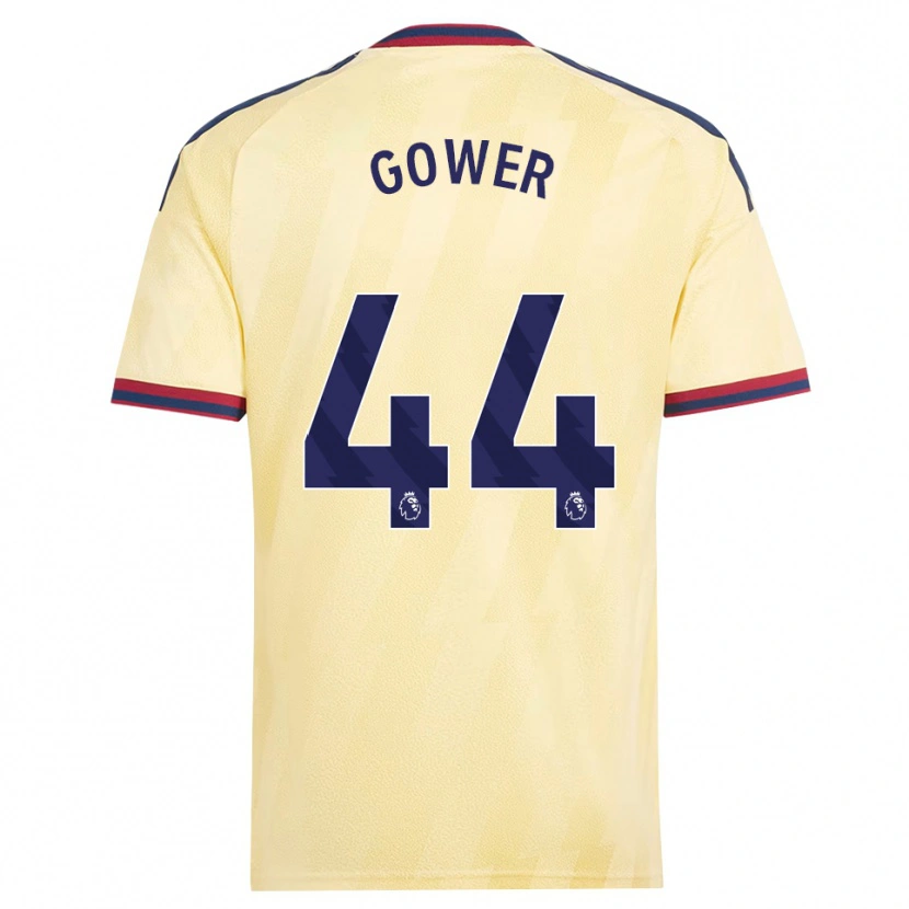 Danxen Hombre Camiseta Jimi Gower #44 Amarilloclaro Azulmedianoche Equipación Tercera 2026/27 La Camisa México