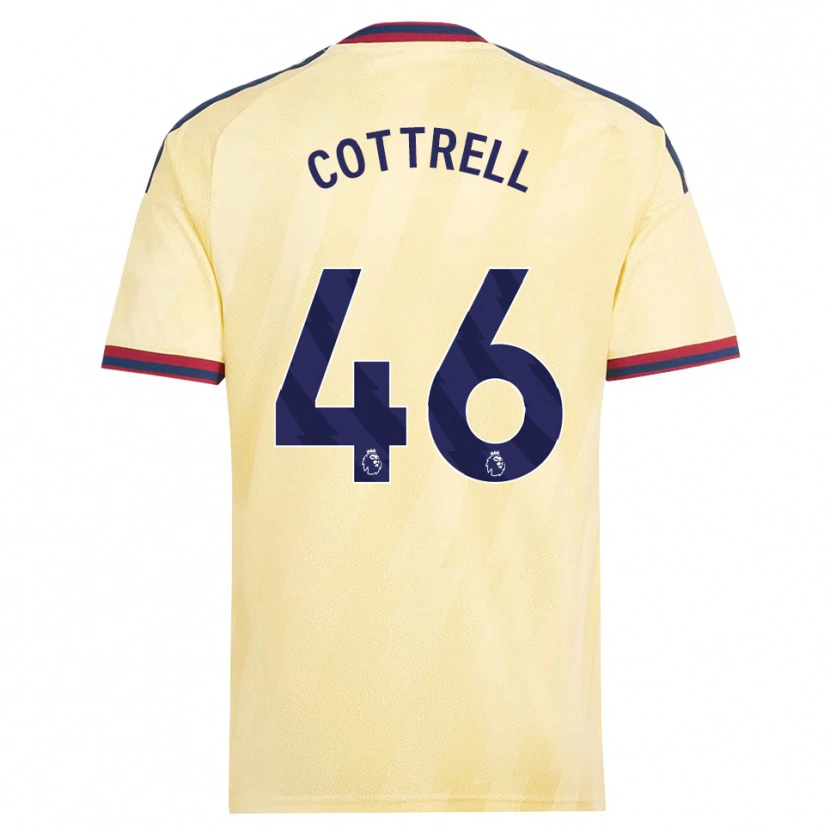 Danxen Hombre Camiseta Ben Cottrell #46 Amarilloclaro Azulmedianoche Equipación Tercera 2026/27 La Camisa México
