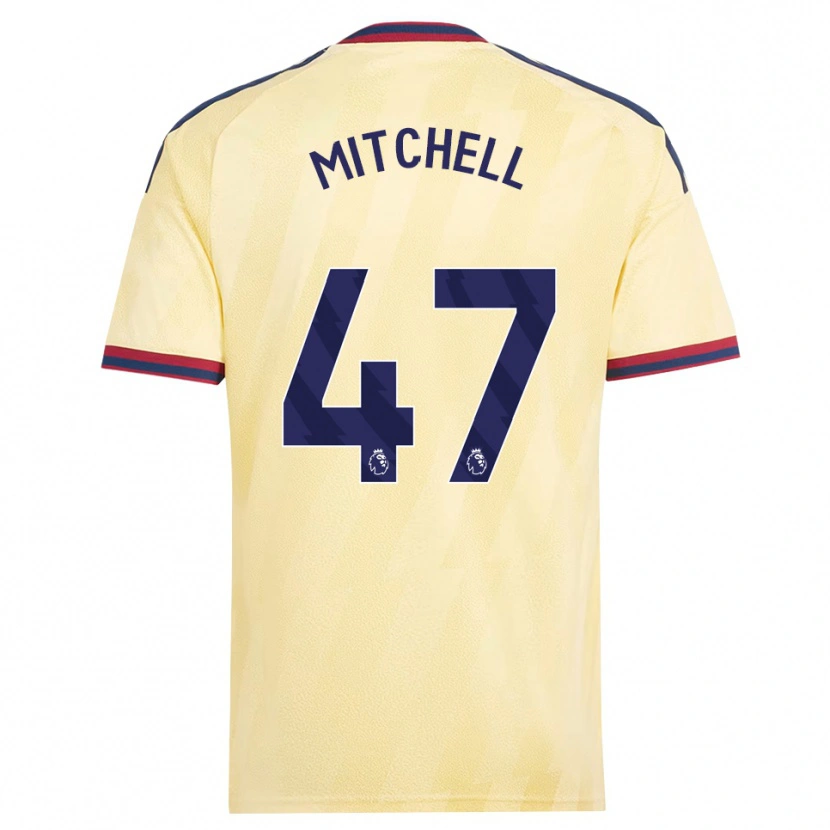 Danxen Hombre Camiseta Remy Mitchell #47 Amarilloclaro Azulmedianoche Equipación Tercera 2026/27 La Camisa México