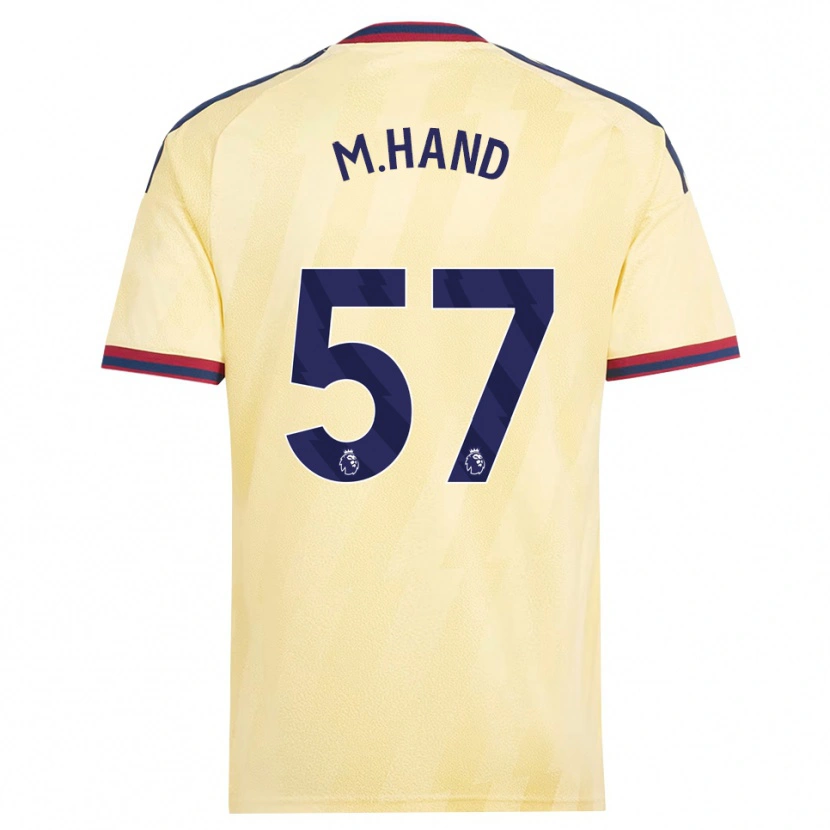 Danxen Hombre Camiseta Ismail Oulad M'hand #57 Amarilloclaro Azulmedianoche Equipación Tercera 2026/27 La Camisa México