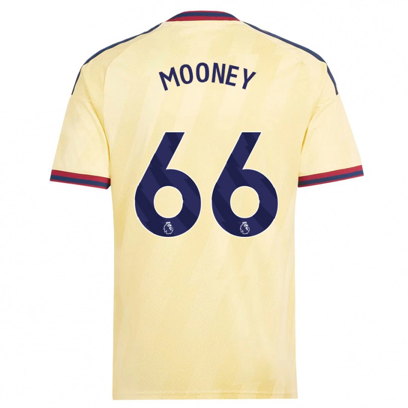 Danxen Hombre Camiseta Evan Mooney #66 Amarilloclaro Azulmedianoche Equipación Tercera 2026/27 La Camisa México