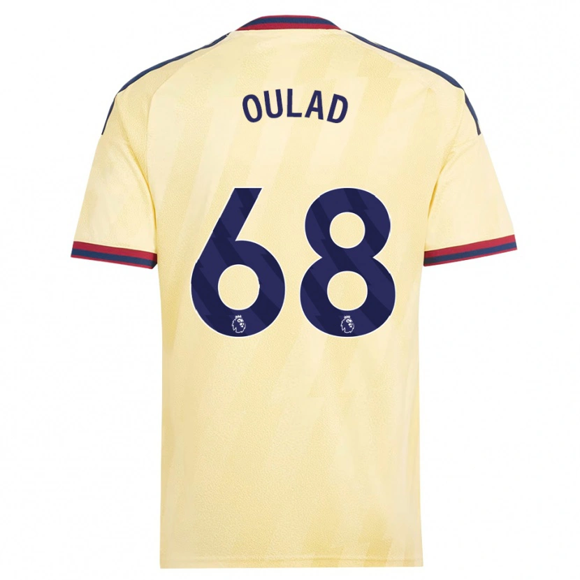 Danxen Hombre Camiseta Salah-Eddine Oulad M'hand #68 Amarilloclaro Azulmedianoche Equipación Tercera 2026/27 La Camisa México