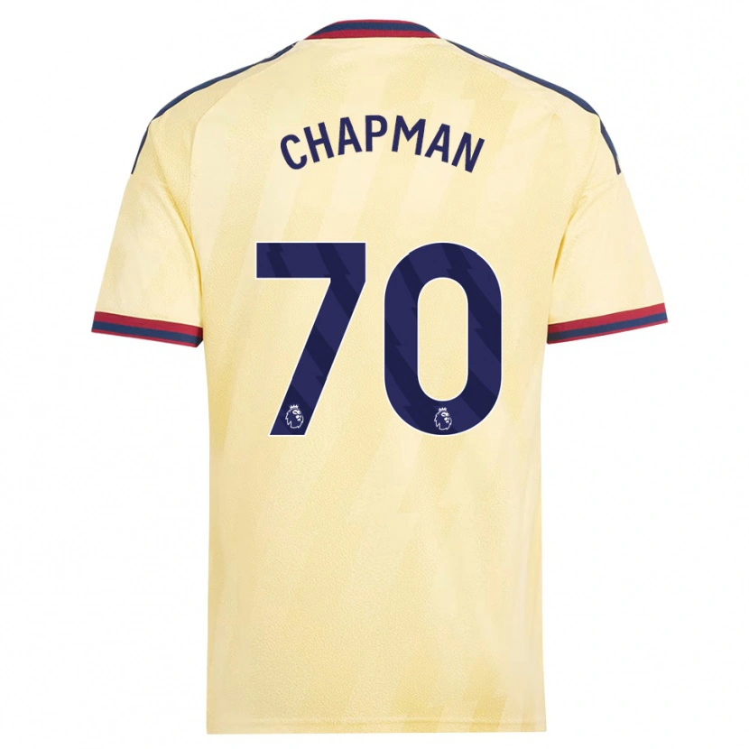 Danxen Hombre Camiseta Samuel Chapman #70 Amarilloclaro Azulmedianoche Equipación Tercera 2026/27 La Camisa México