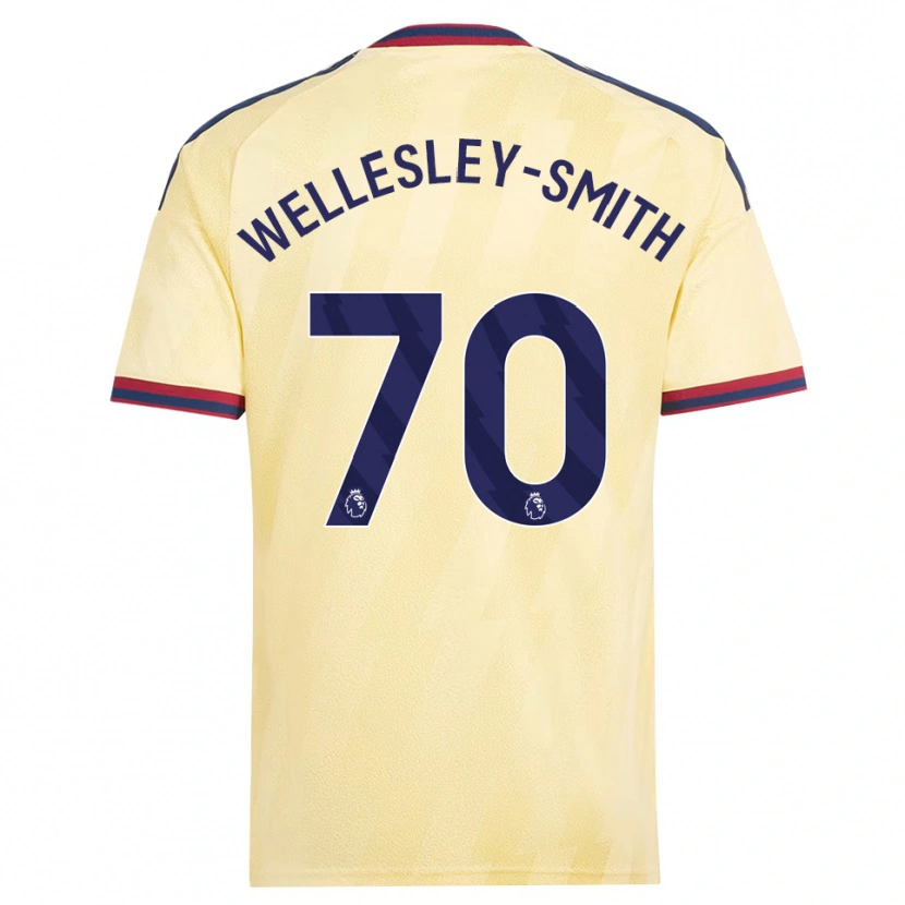 Danxen Hombre Camiseta Cecily Wellesley-Smith #70 Amarilloclaro Azulmedianoche Equipación Tercera 2026/27 La Camisa México