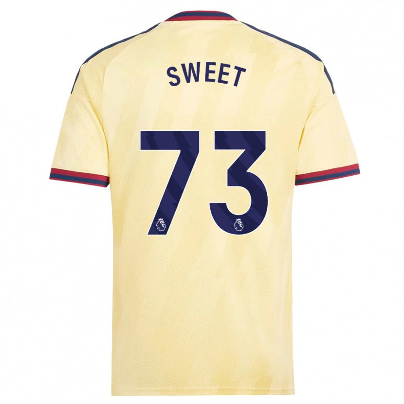 Danxen Hombre Camiseta James Sweet #73 Amarilloclaro Azulmedianoche Equipación Tercera 2026/27 La Camisa México