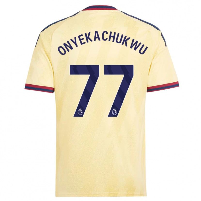Danxen Hombre Camiseta Samuel Onyekachukwu #77 Amarilloclaro Azulmedianoche Equipación Tercera 2026/27 La Camisa México