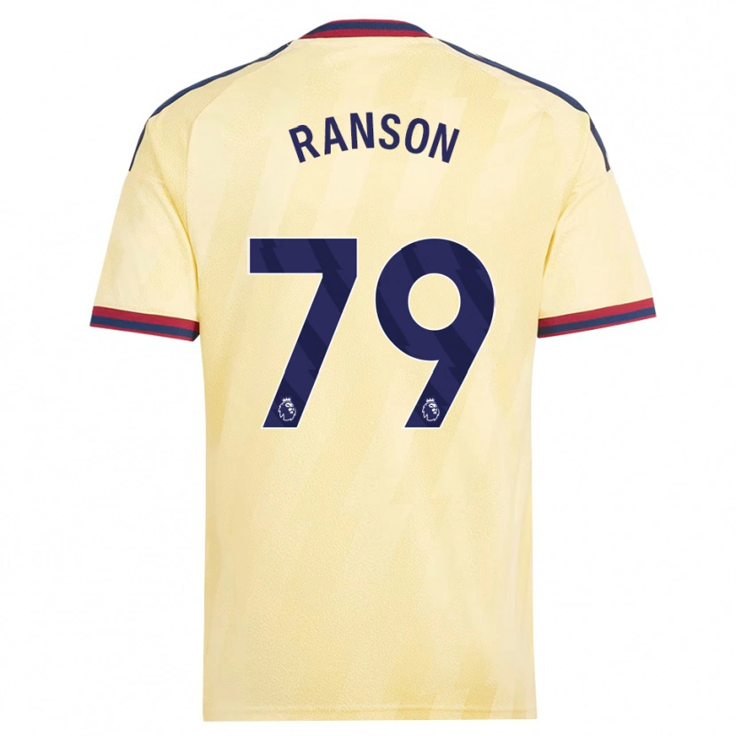 Danxen Hombre Camiseta Khari Ranson #79 Amarilloclaro Azulmedianoche Equipación Tercera 2026/27 La Camisa México