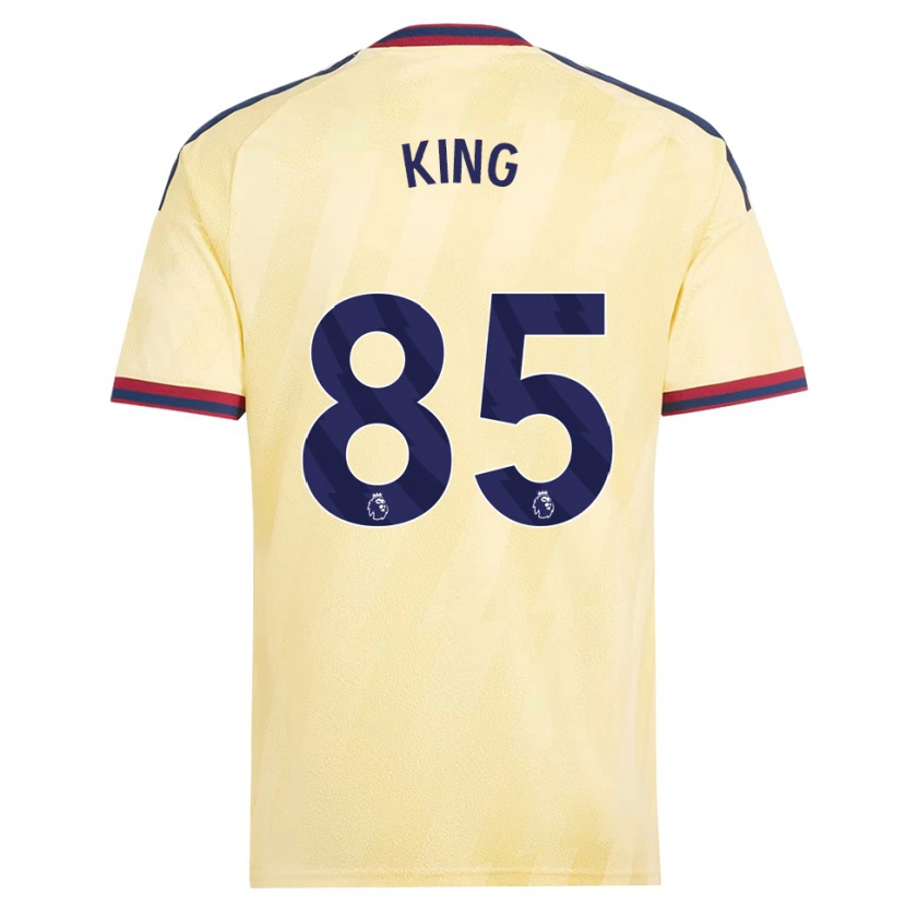 Danxen Hombre Camiseta Josiah King #85 Amarilloclaro Azulmedianoche Equipación Tercera 2026/27 La Camisa México