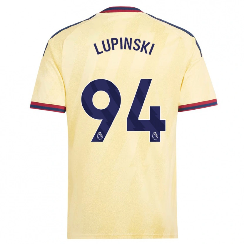 Danxen Hombre Camiseta Remi Lupinski #94 Amarilloclaro Azulmedianoche Equipación Tercera 2026/27 La Camisa México