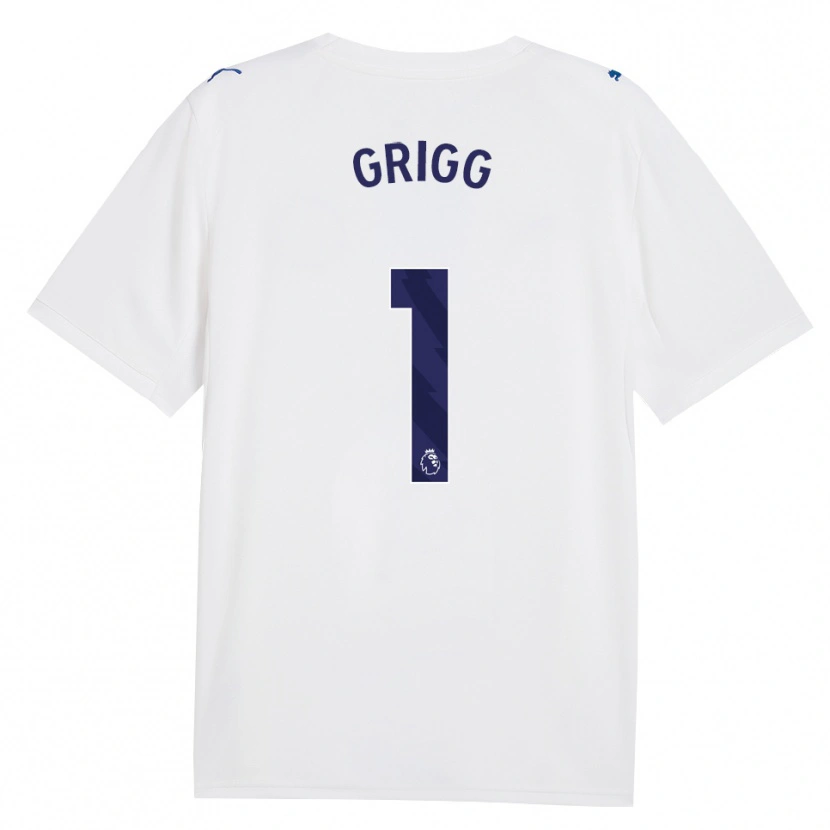 Danxen Hombre Camiseta Finley Grigg #1 Azulmarino Blanco Equipación Tercera 2026/27 La Camisa México