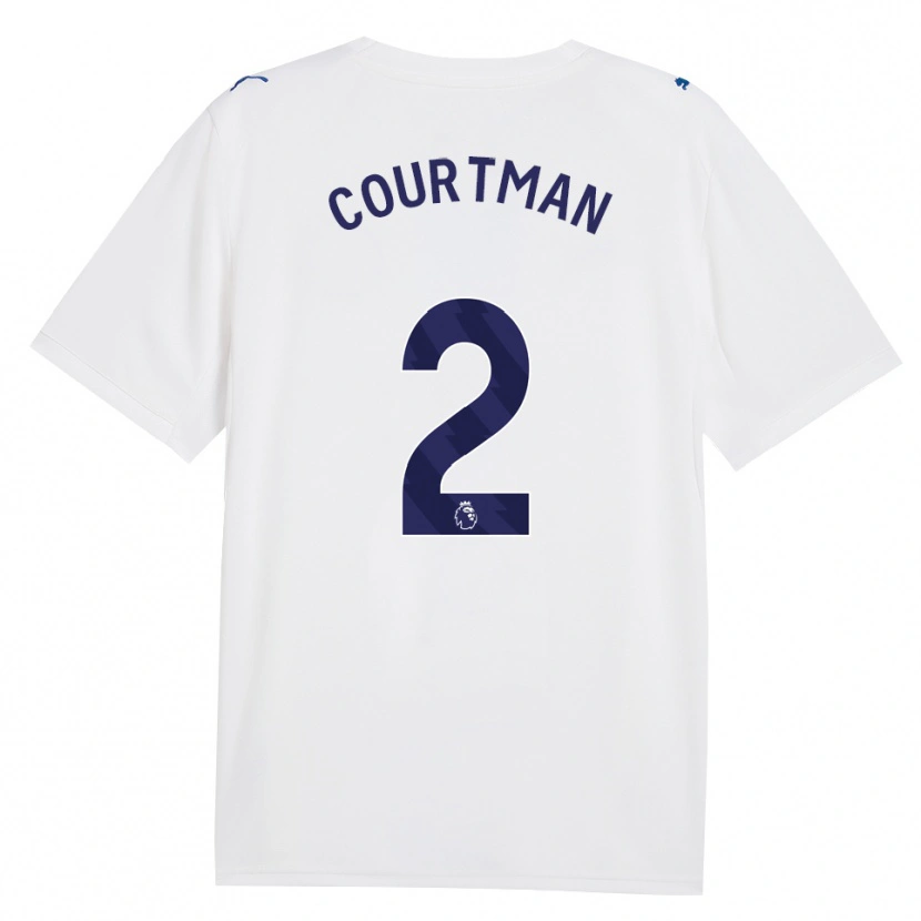 Danxen Hombre Camiseta Charlie Courtman #2 Azulmarino Blanco Equipación Tercera 2026/27 La Camisa México