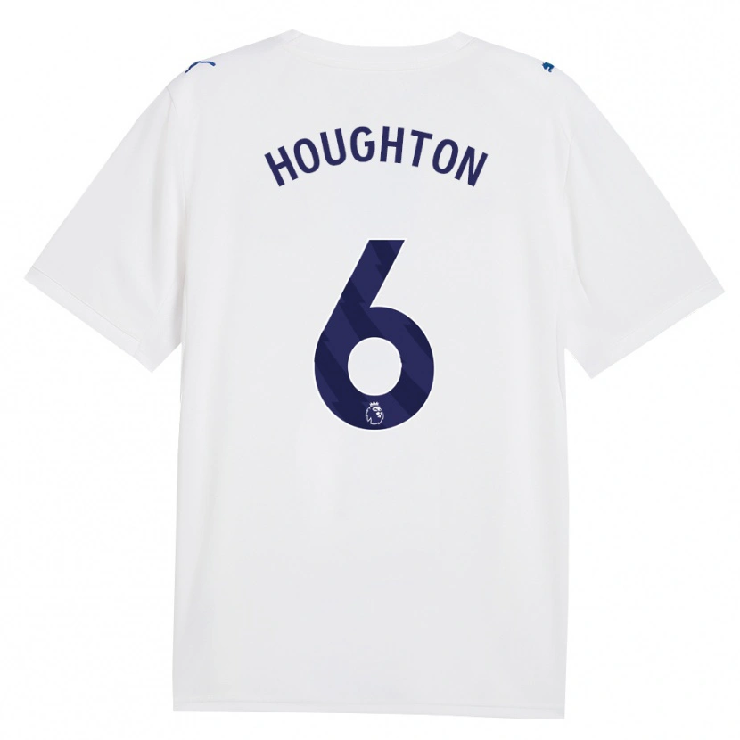 Danxen Hombre Camiseta Steph Houghton #6 Azulmarino Blanco Equipación Tercera 2026/27 La Camisa México