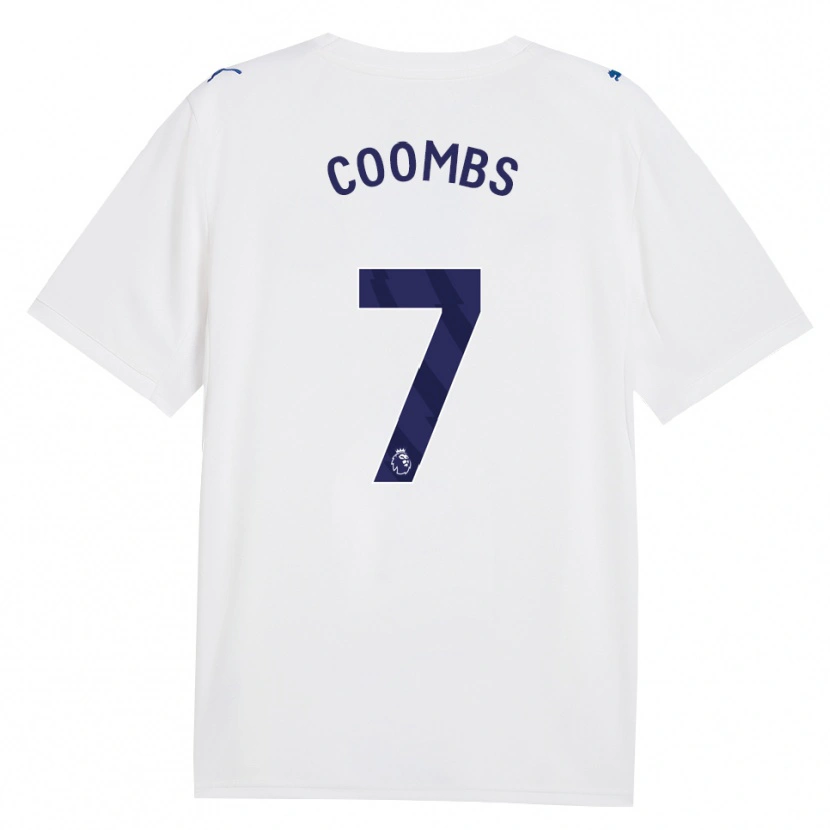 Danxen Hombre Camiseta Laura Coombs #7 Azulmarino Blanco Equipación Tercera 2026/27 La Camisa México