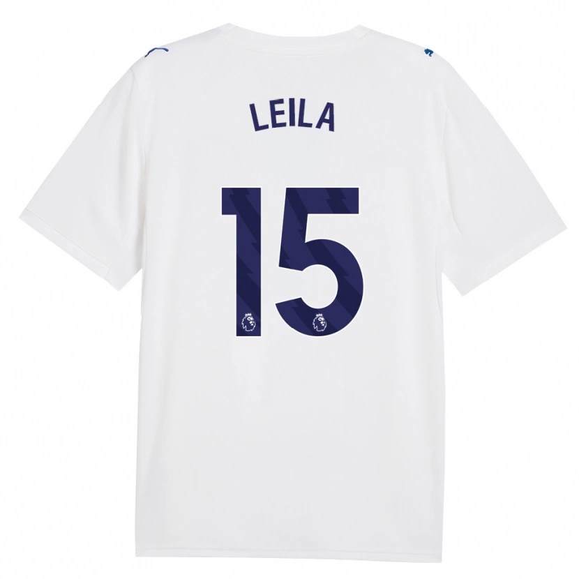 Danxen Hombre Camiseta Leila Ouahabi #15 Azulmarino Blanco Equipación Tercera 2026/27 La Camisa México