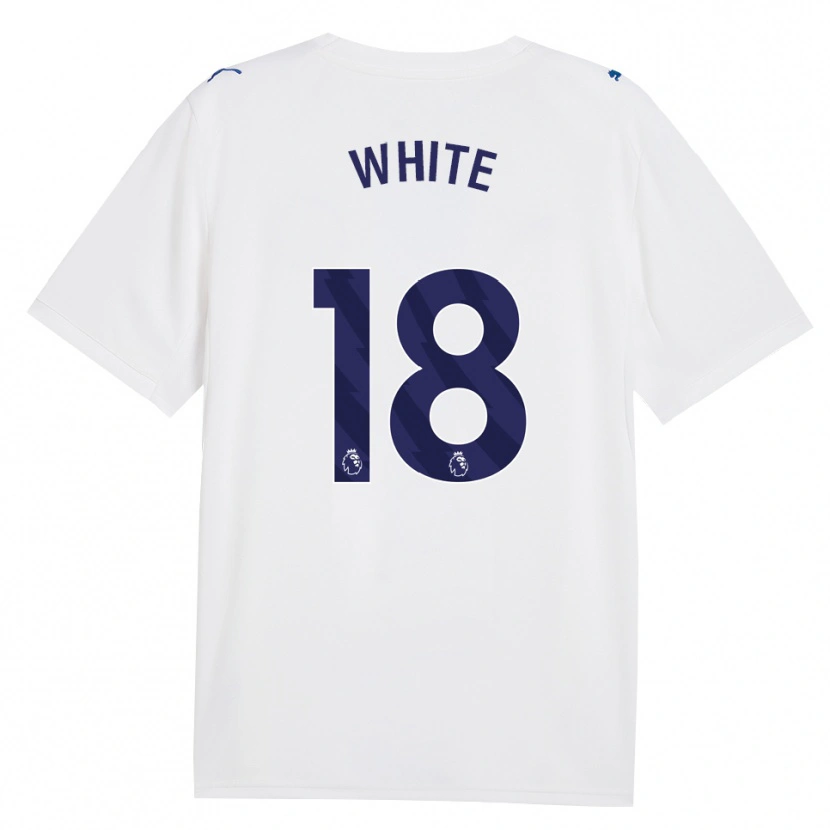 Danxen Hombre Camiseta Ellen White #18 Azulmarino Blanco Equipación Tercera 2026/27 La Camisa México