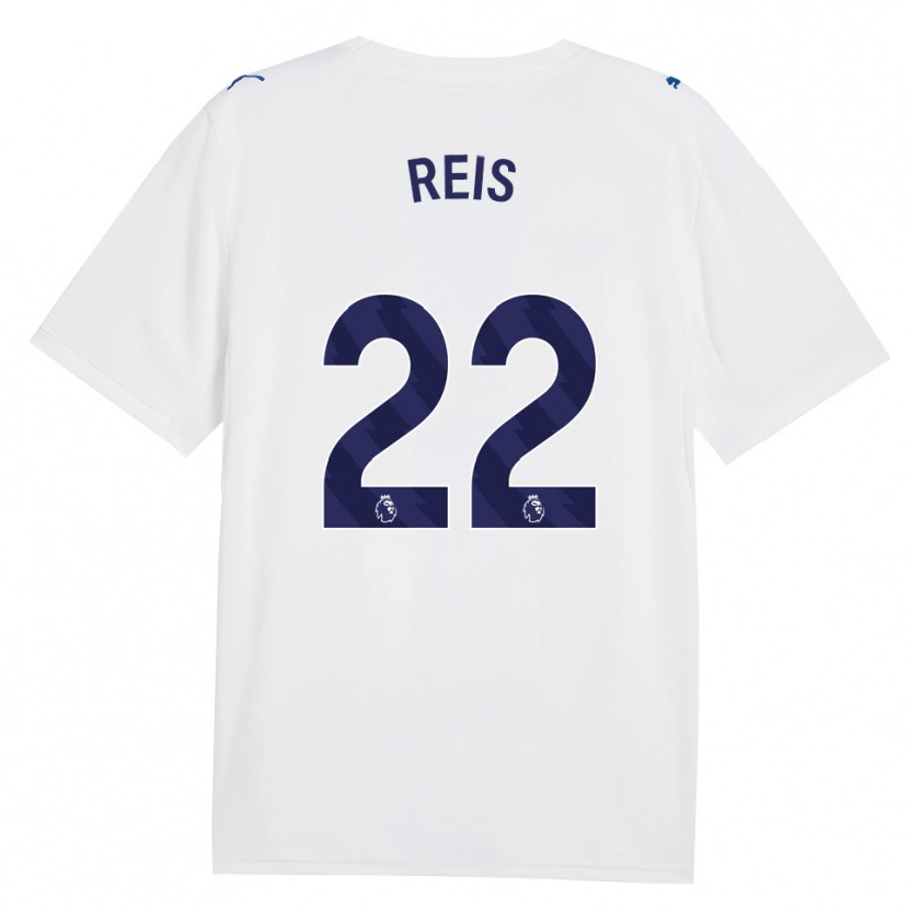 Danxen Hombre Camiseta Vitor Reis #22 Azulmarino Blanco Equipación Tercera 2026/27 La Camisa México