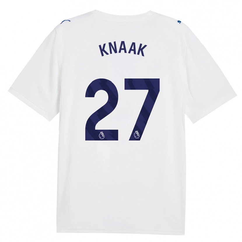 Danxen Hombre Camiseta Rebecca Knaak #27 Azulmarino Blanco Equipación Tercera 2026/27 La Camisa México