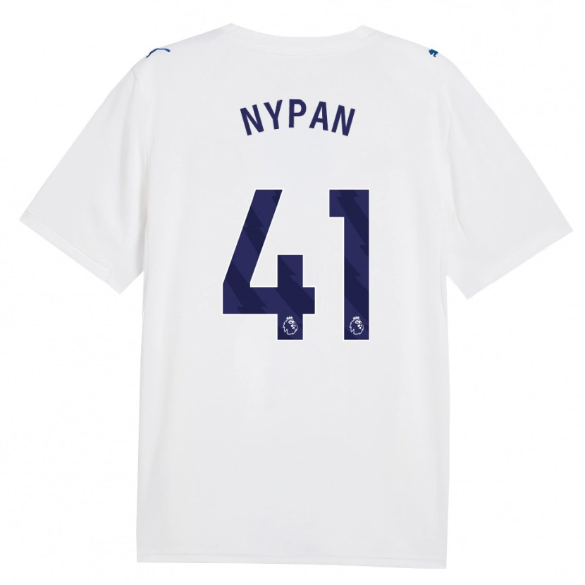 Danxen Hombre Camiseta Sverre Nypan #41 Azulmarino Blanco Equipación Tercera 2026/27 La Camisa México