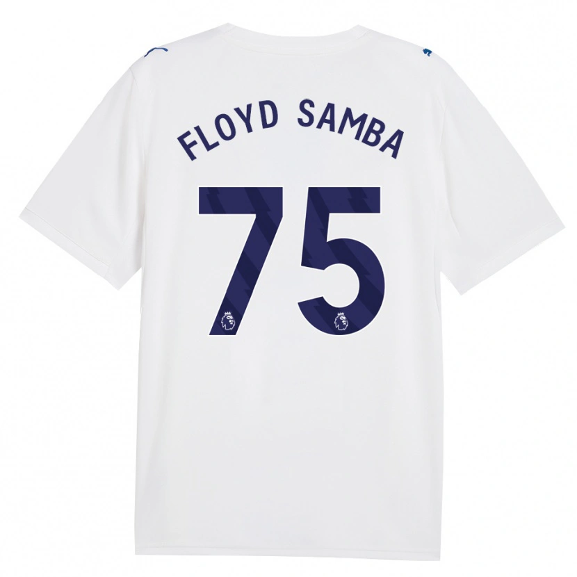 Danxen Hombre Camiseta Floyd Samba #75 Azulmarino Blanco Equipación Tercera 2026/27 La Camisa México