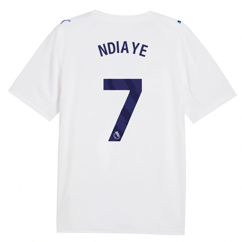 Danxen Hombre Camiseta Iliman Ndiaye #7 Azulmarino Blanco Equipación Tercera 2026/27 La Camisa México