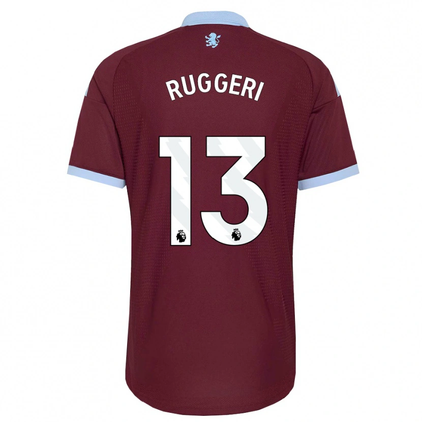 Danxen Hombre Camiseta Matteo Ruggeri #13 Azulaciano Borgoña 1ª Equipación 2026/27 La Camisa México