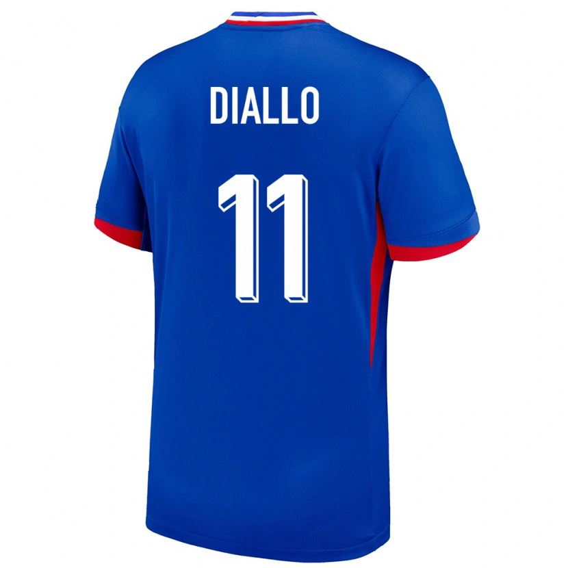 Danxen Niño Camiseta Francia Tidiane Diallo #11 Azul 1ª Equipación 24-26 La Camisa México