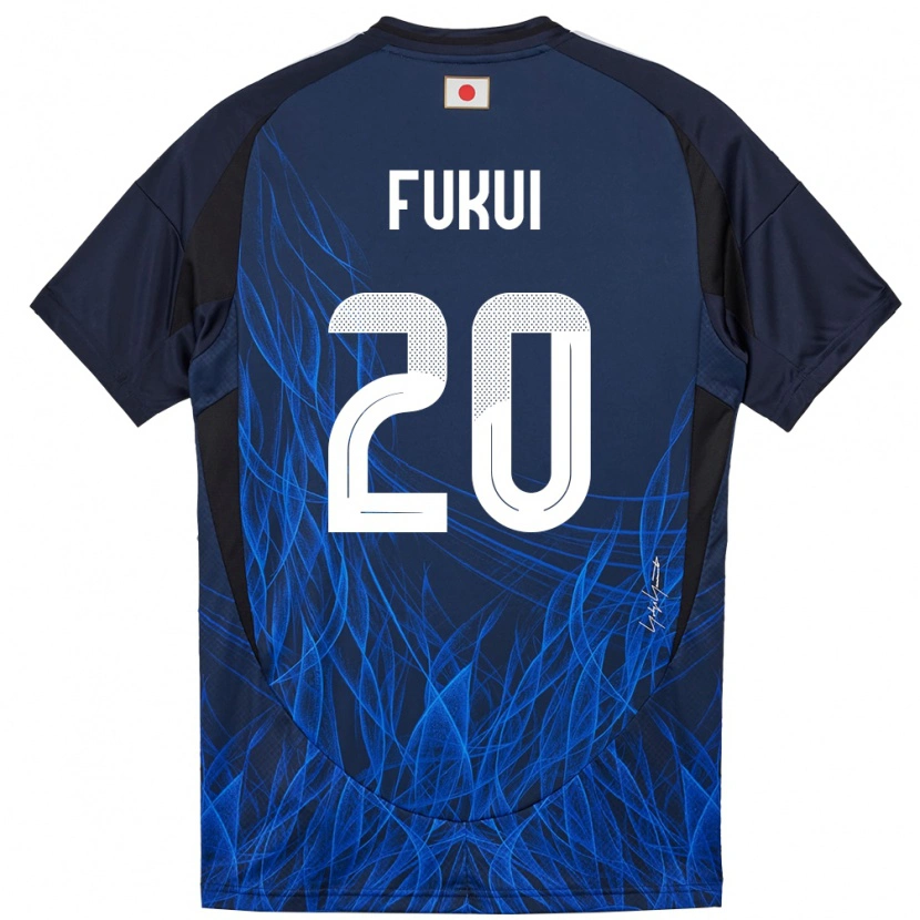 Danxen Niño Camiseta Japón Taichi Fukui #20 Azul Oscuro 1ª Equipación 24-26 La Camisa México