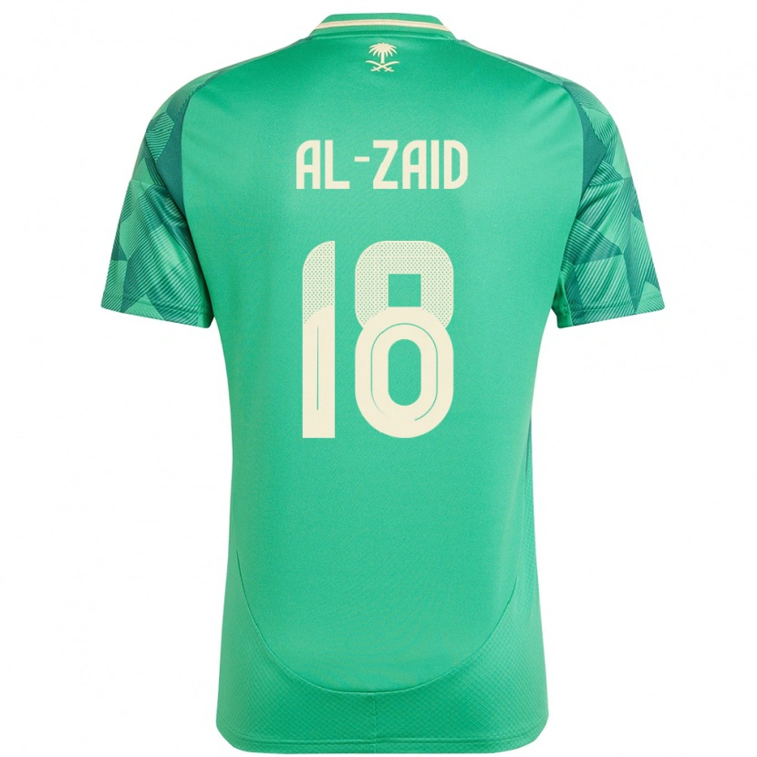 Danxen Niño Camiseta Arabia Saudita Suhayb Al-Zaid #18 Verde 1ª Equipación 24-26 La Camisa México
