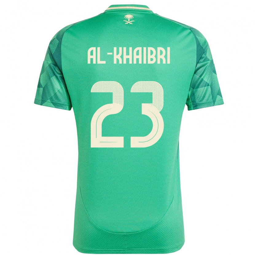 Danxen Niño Camiseta Arabia Saudita Thamer Al-Khaibri #23 Verde 1ª Equipación 24-26 La Camisa México