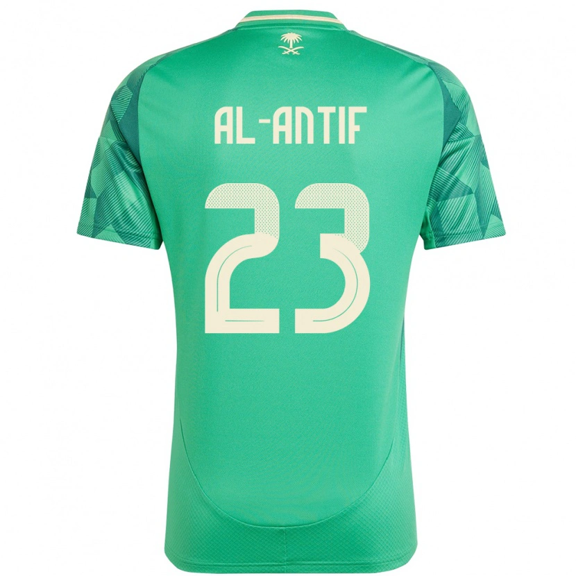 Danxen Niño Camiseta Arabia Saudita Habib Al-Antif #23 Verde 1ª Equipación 24-26 La Camisa México