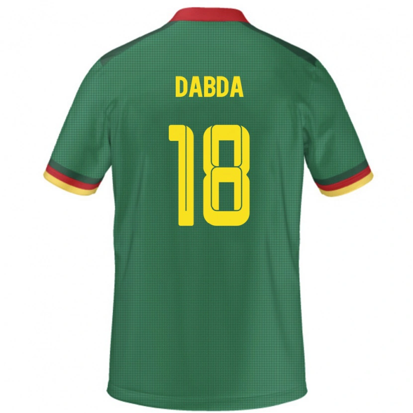 Danxen Niño Camiseta Camerún Claudia Dabda #18 Verde 1ª Equipación 24-26 La Camisa México