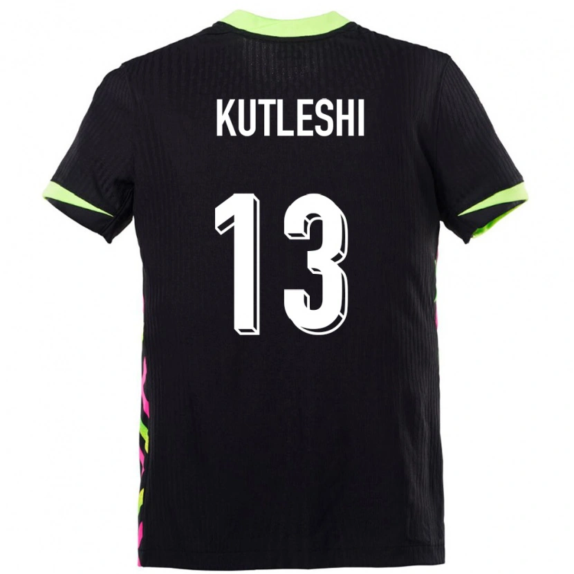 Danxen Niño Camiseta Australia Besian Kutleshi #13 Azul Oscuro 2ª Equipación 24-26 La Camisa México
