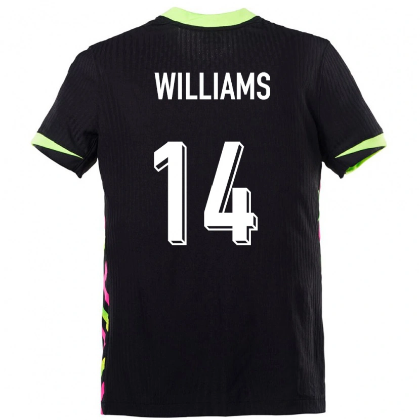 Danxen Niño Camiseta Australia Tyler Williams #14 Azul Oscuro 2ª Equipación 24-26 La Camisa México