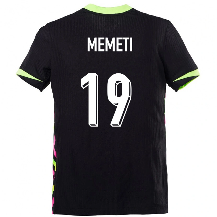 Danxen Niño Camiseta Australia Medin Memeti #19 Azul Oscuro 2ª Equipación 24-26 La Camisa México