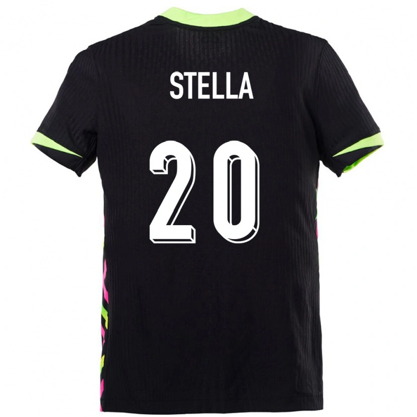 Danxen Niño Camiseta Australia Xavier Stella #20 Azul Oscuro 2ª Equipación 24-26 La Camisa México