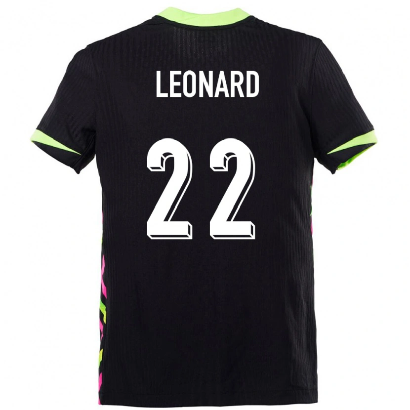 Danxen Niño Camiseta Australia Dylan Leonard #22 Azul Oscuro 2ª Equipación 24-26 La Camisa México