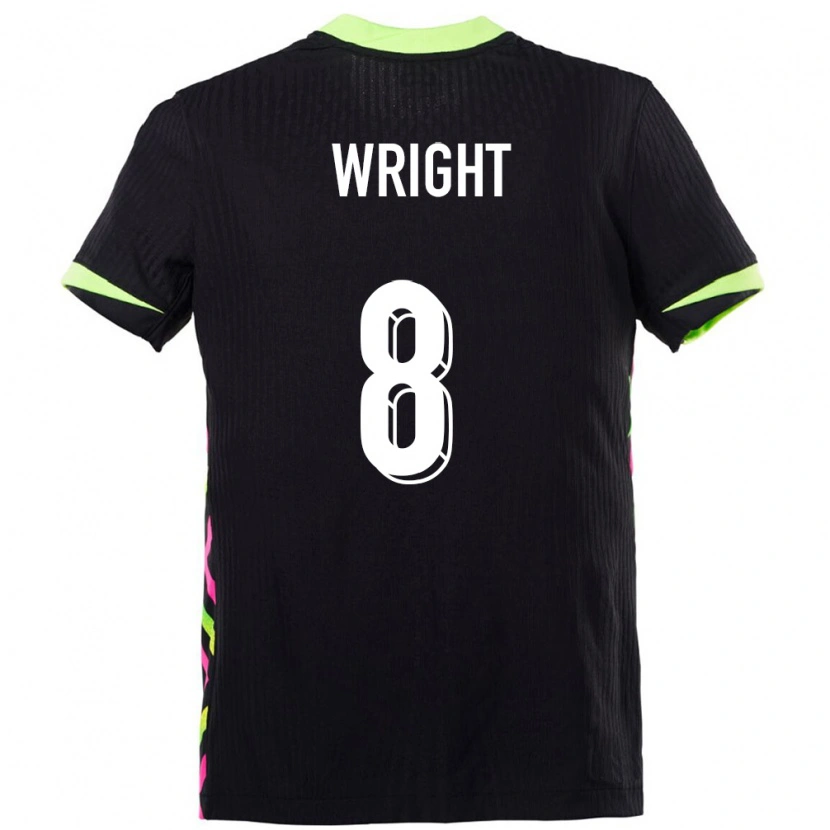 Danxen Niño Camiseta Australia Bailey Wright #8 Azul Oscuro 2ª Equipación 24-26 La Camisa México