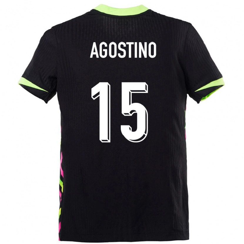 Danxen Niño Camiseta Australia Nick D'agostino #15 Azul Oscuro 2ª Equipación 24-26 La Camisa México