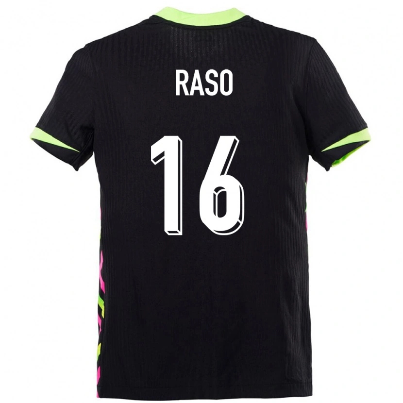 Danxen Niño Camiseta Australia Hayley Raso #16 Azul Oscuro 2ª Equipación 24-26 La Camisa México