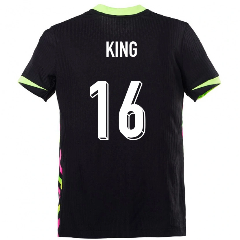 Danxen Niño Camiseta Australia Joel King #16 Azul Oscuro 2ª Equipación 24-26 La Camisa México