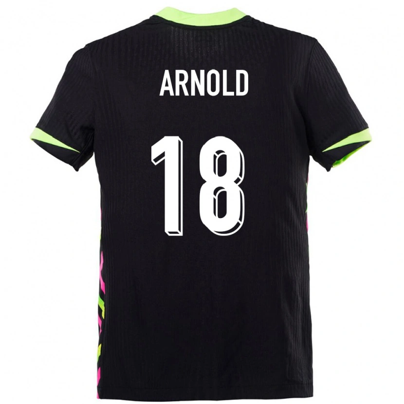 Danxen Niño Camiseta Australia Mackenzie Arnold #18 Azul Oscuro 2ª Equipación 24-26 La Camisa México