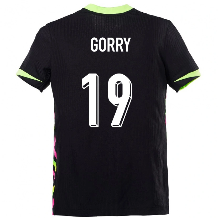 Danxen Niño Camiseta Australia Katrina Gorry #19 Azul Oscuro 2ª Equipación 24-26 La Camisa México