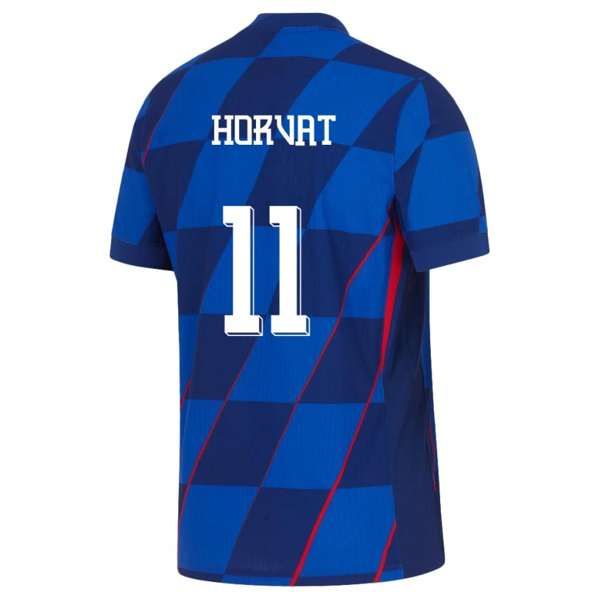 Danxen Niño Camiseta Croacia Patrik Horvat #11 Azul 2ª Equipación 24-26 La Camisa México