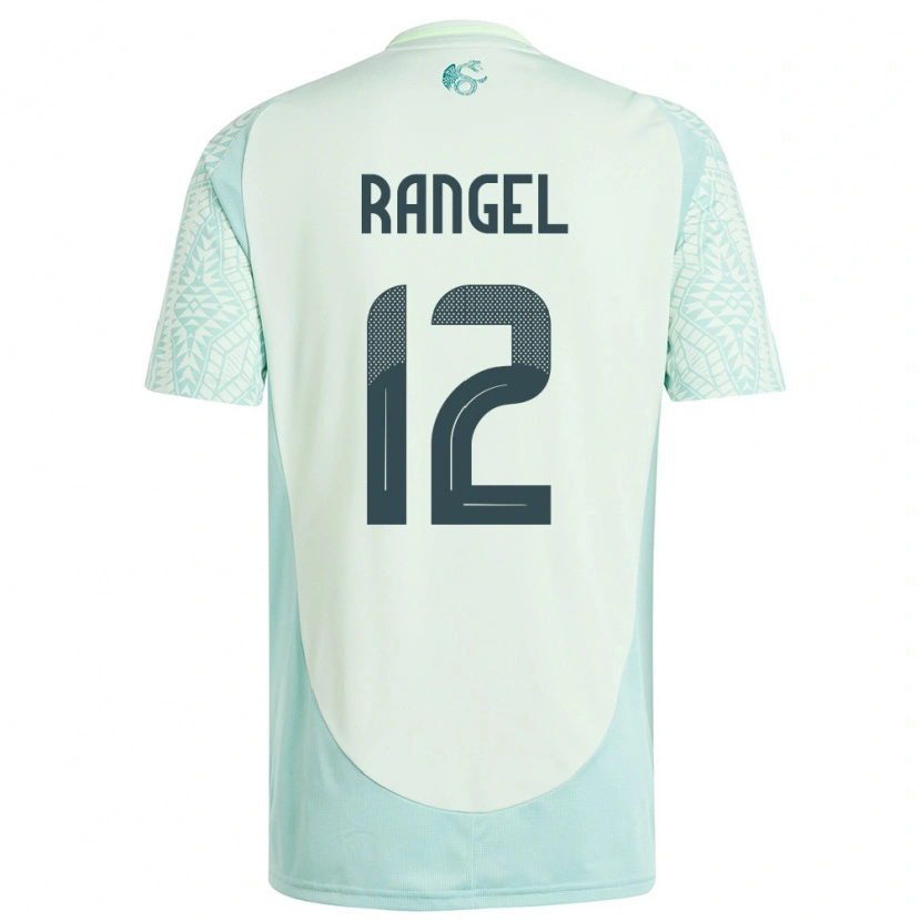 Danxen Niño Camiseta México Raúl Rangel #12 Lino Verde 2ª Equipación 24-26 La Camisa México