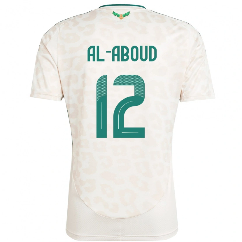 Danxen Niño Camiseta Arabia Saudita Mehdi Al-Aboud #12 Blanco 2ª Equipación 24-26 La Camisa México