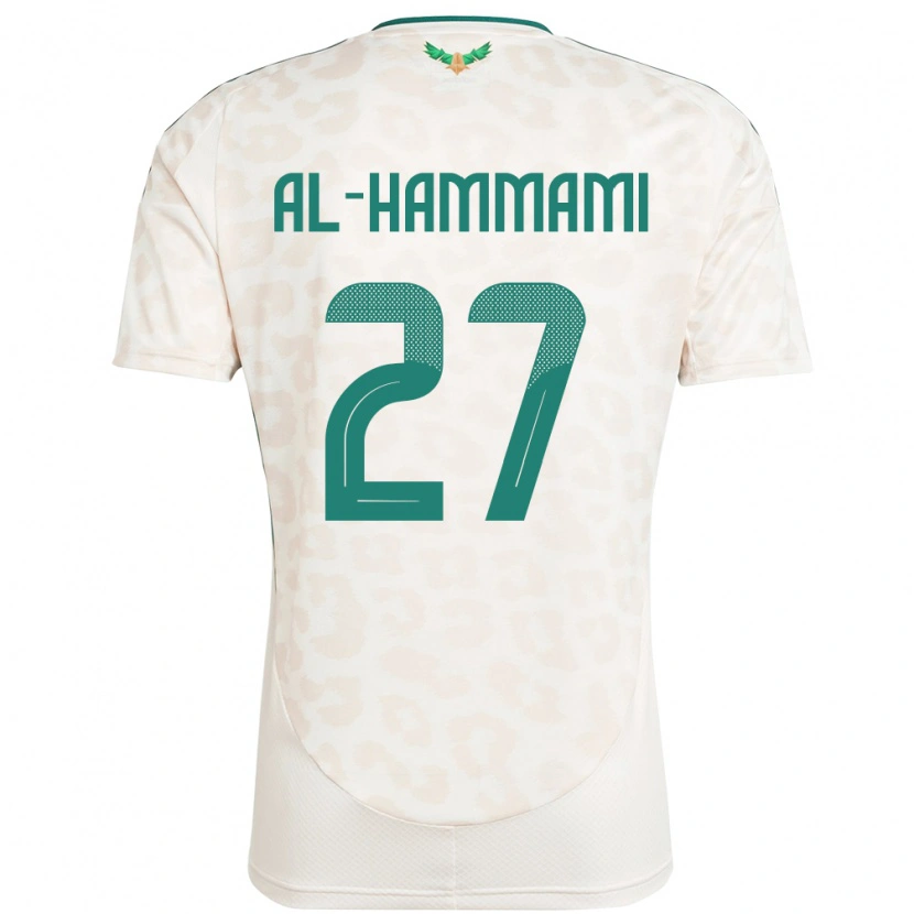 Danxen Niño Camiseta Arabia Saudita Hammam Al-Hammami #27 Blanco 2ª Equipación 24-26 La Camisa México