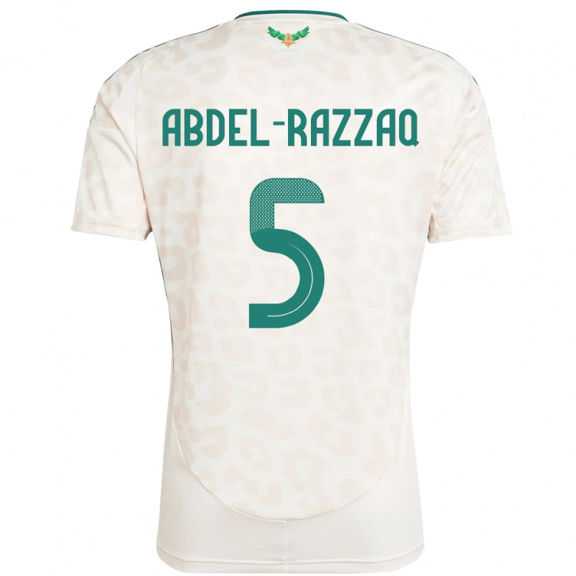 Danxen Niño Camiseta Arabia Saudita Lana Abdel Razzaq #5 Blanco 2ª Equipación 24-26 La Camisa México