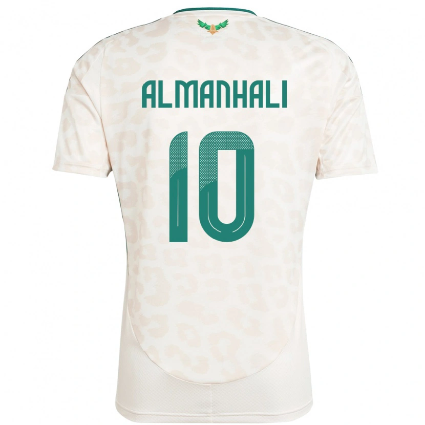 Danxen Niño Camiseta Arabia Saudita Suwailem Almanhali #10 Blanco 2ª Equipación 24-26 La Camisa México