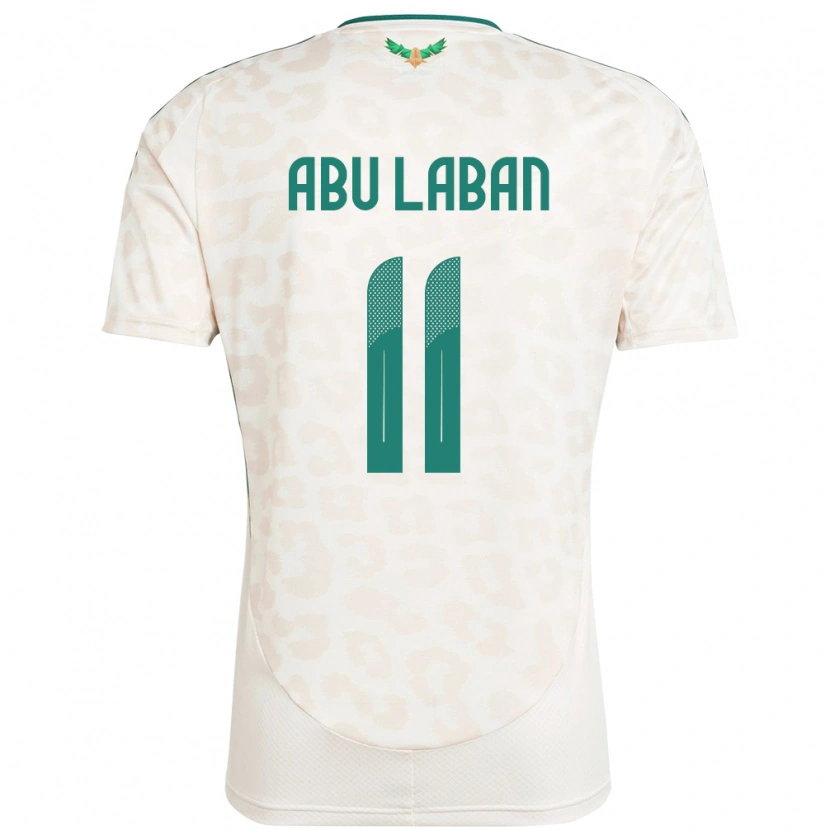 Danxen Niño Camiseta Arabia Saudita Dalia Abu Laban #11 Blanco 2ª Equipación 24-26 La Camisa México