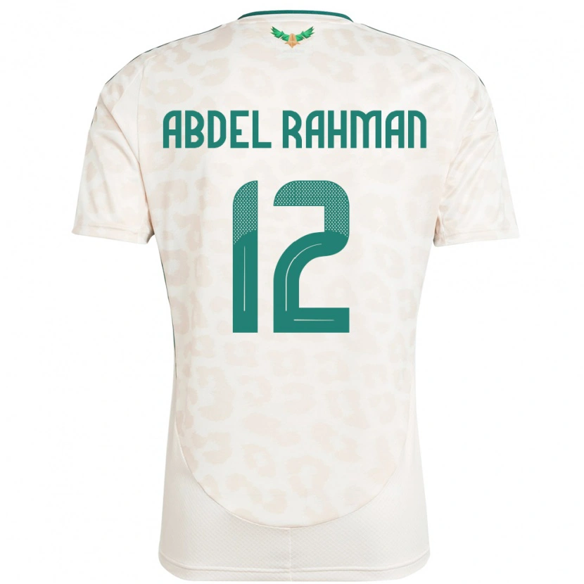 Danxen Niño Camiseta Arabia Saudita Mona Abdel Rahman #12 Blanco 2ª Equipación 24-26 La Camisa México